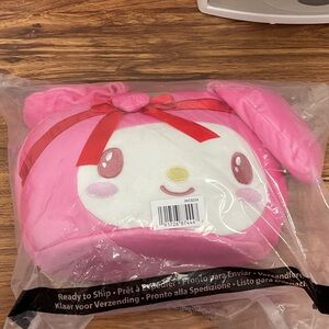Sanrio Pink and White Stuffed Animal